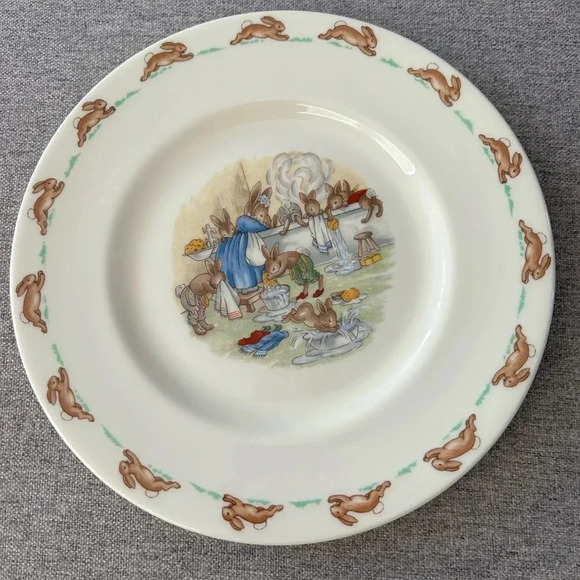 Royal Doulton Bunnykins Plate - Picture 1 of 2